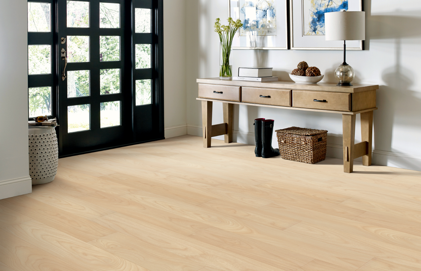 luxury vinyl flooring installation